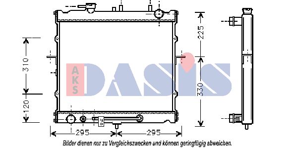 AKS DASIS Radiators, Motora dzesēšanas sistēma 510140N
